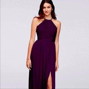 David’s Bridal Open-back bridesmaids dress